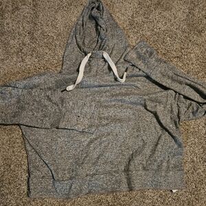 Old Navy Heather Gray Womens Hoodie